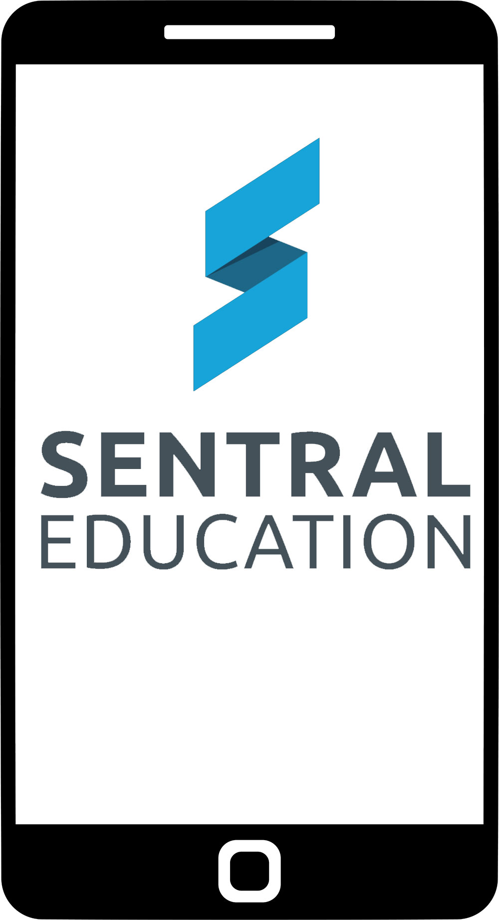 Sentral app screen on a mobile phone.