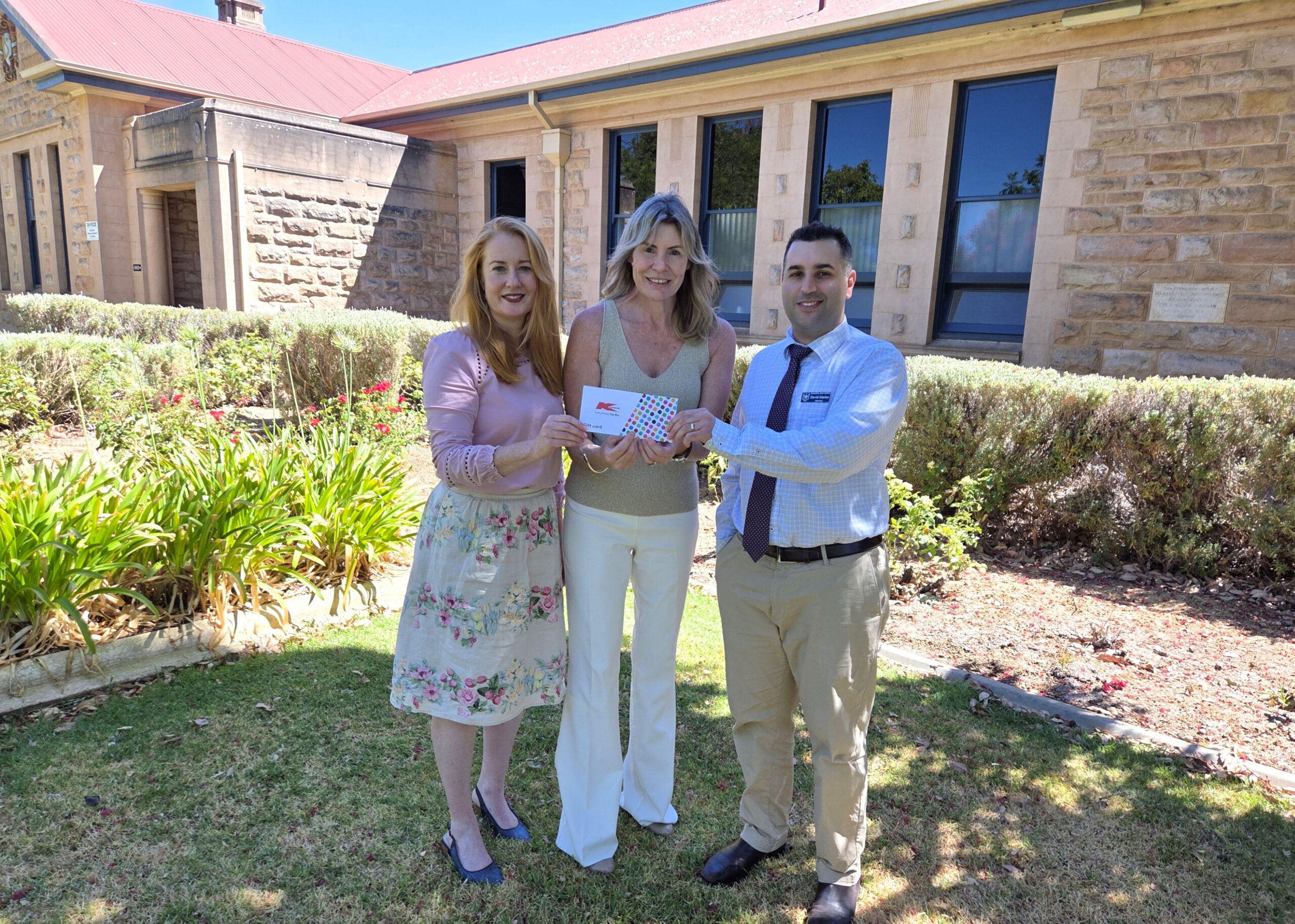 NHS staff with Foundation Barossa CEO