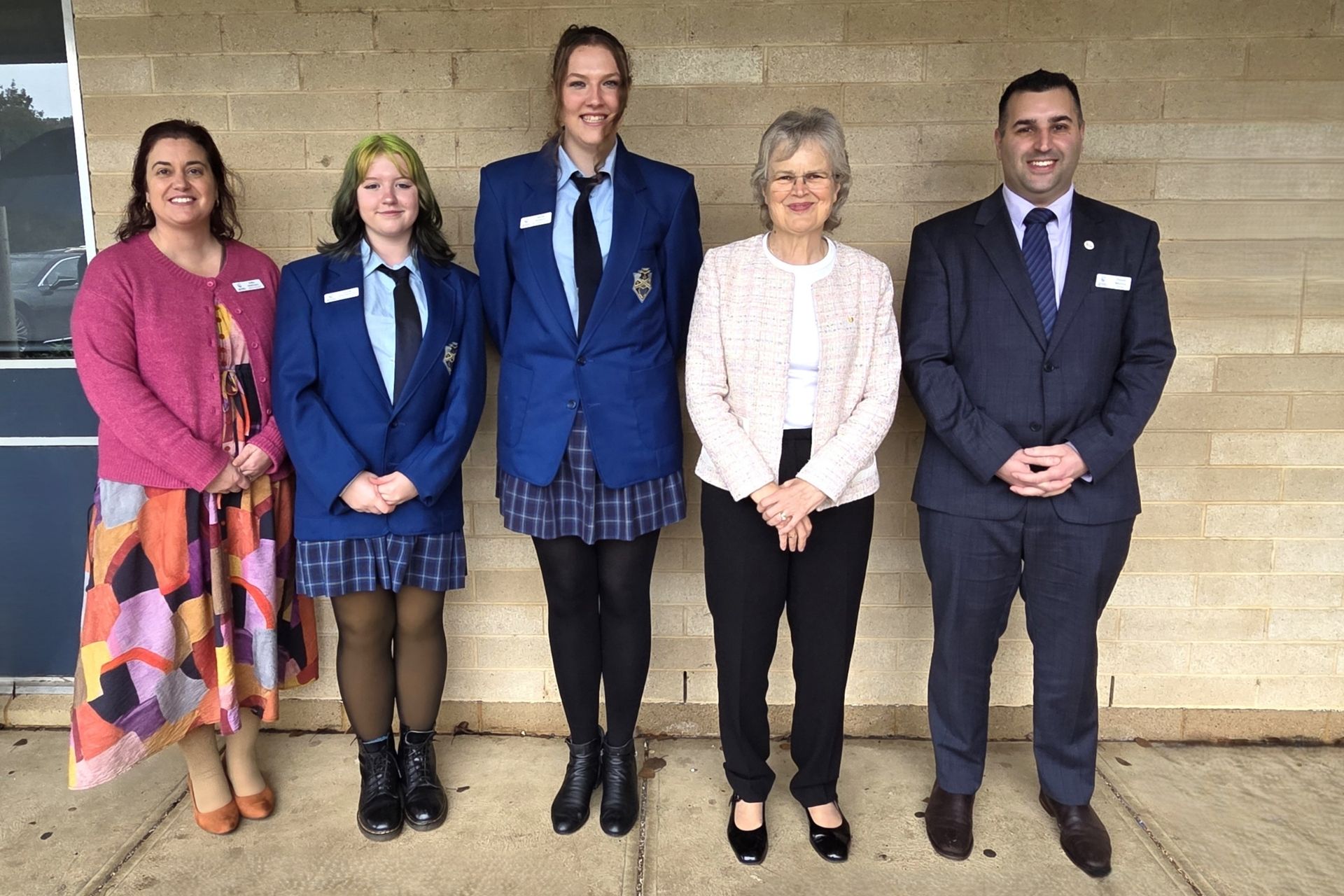 Her Excellency the Honourable Frances Adamson AC, Governor of South Australia, visits Nuriootpa High School