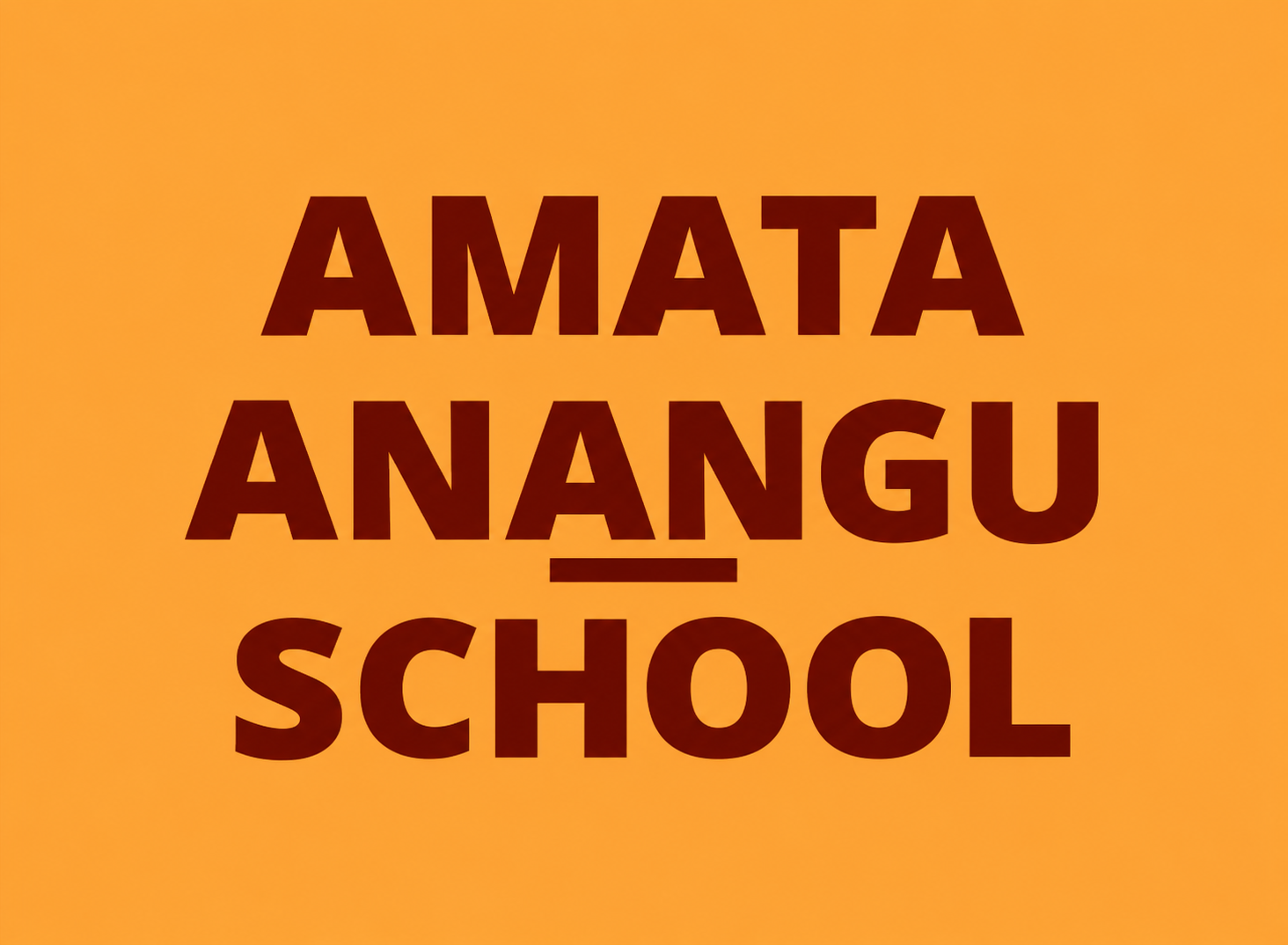 Amata Anangu School Home
